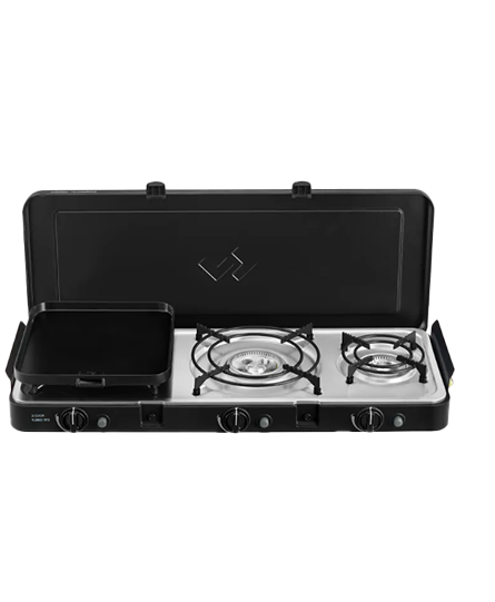 3 Cook 3 Turbo FFD Deluxe Kooktoestel