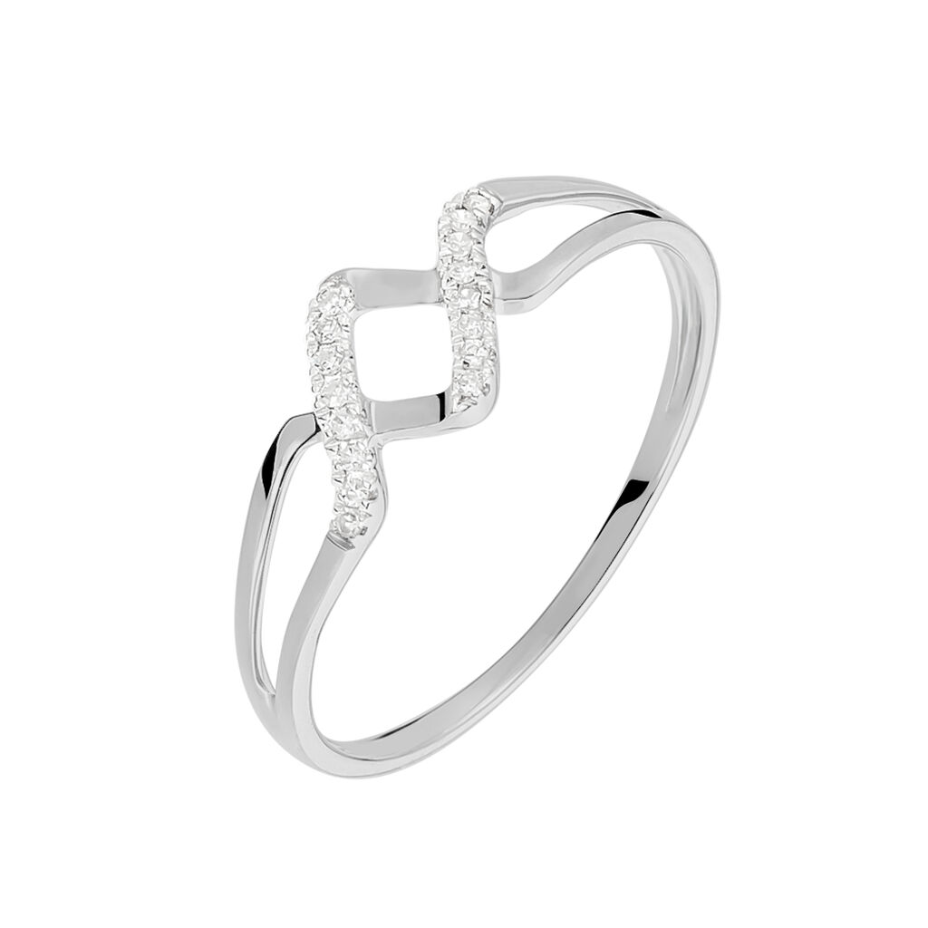 Bague Loula Or Blanc Diamant