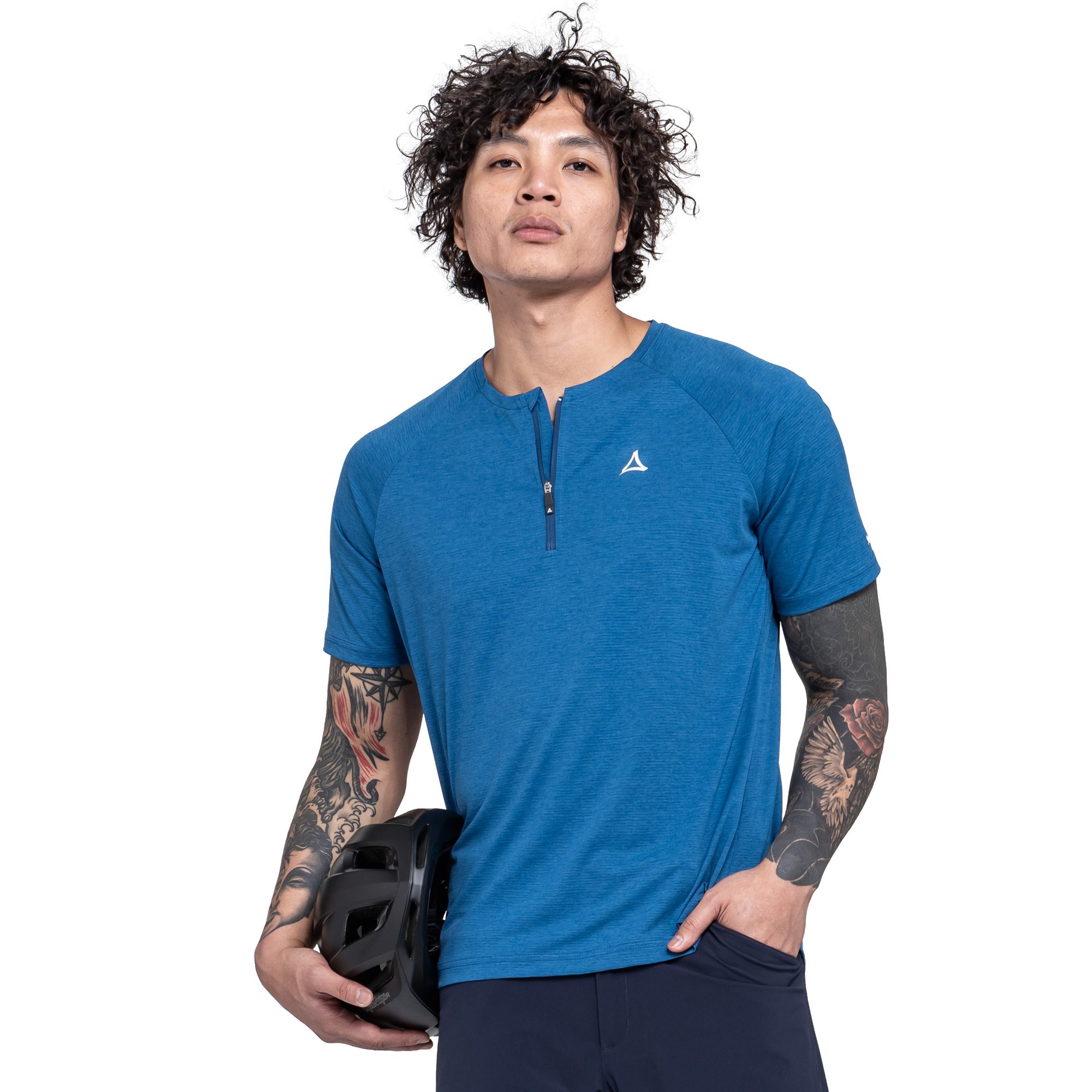 Schöffel Wetluga Bike Shirt Herren cornflower blue