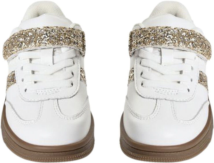 Sofie Schnoor Shoe Velcro White gold