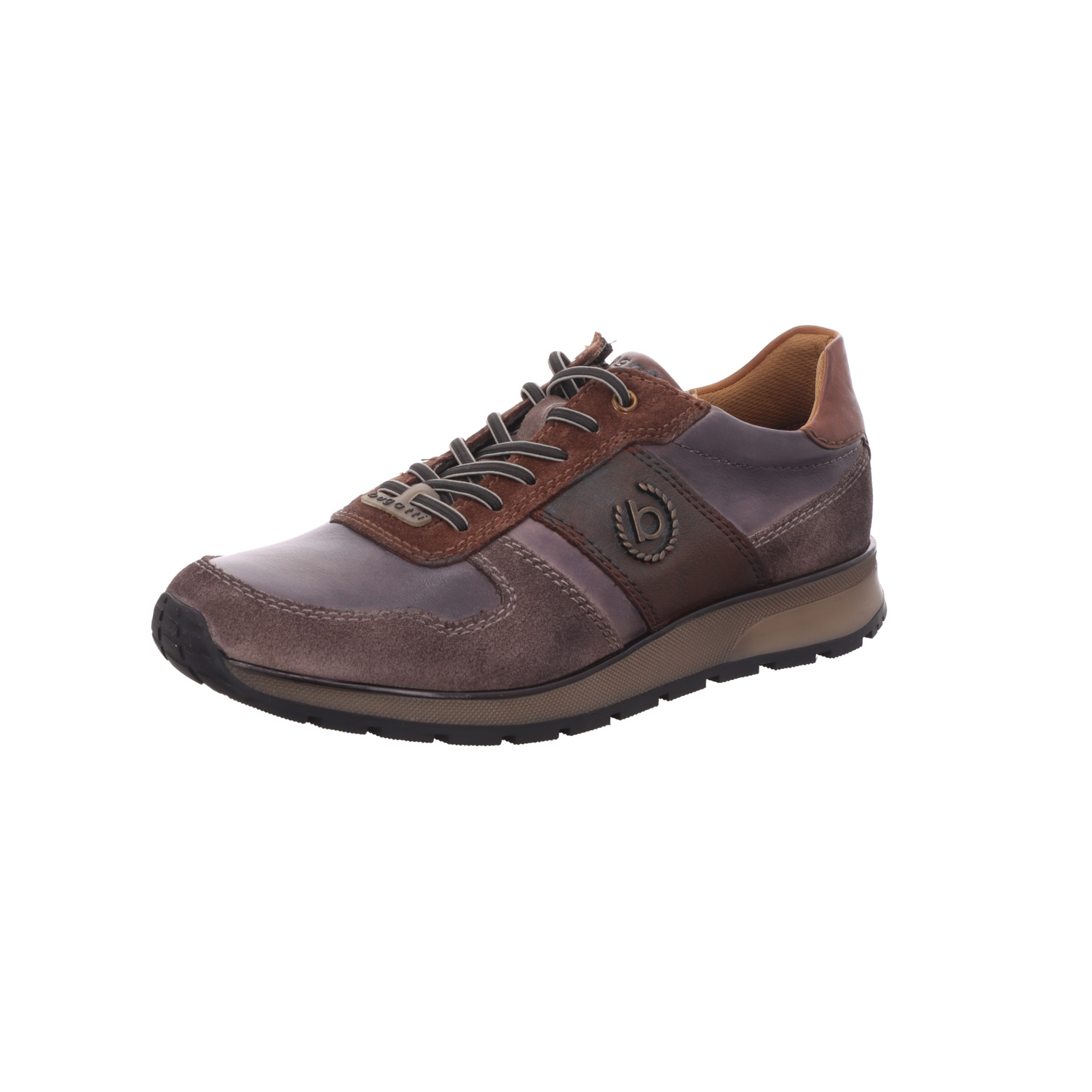Bugatti Herren-Schnürhalbschuh Ivo Grau