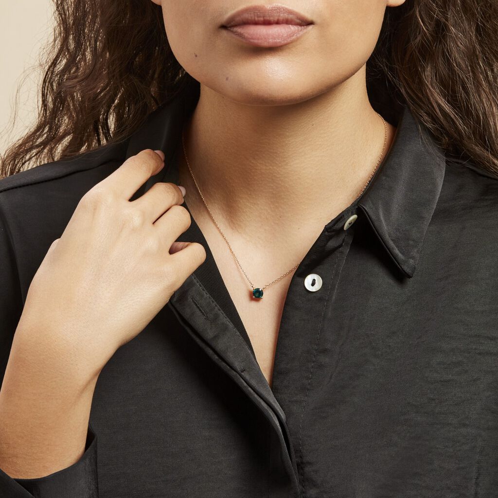 Collier Plaqué Or Jaune Nilay Oxyde De Zirconium