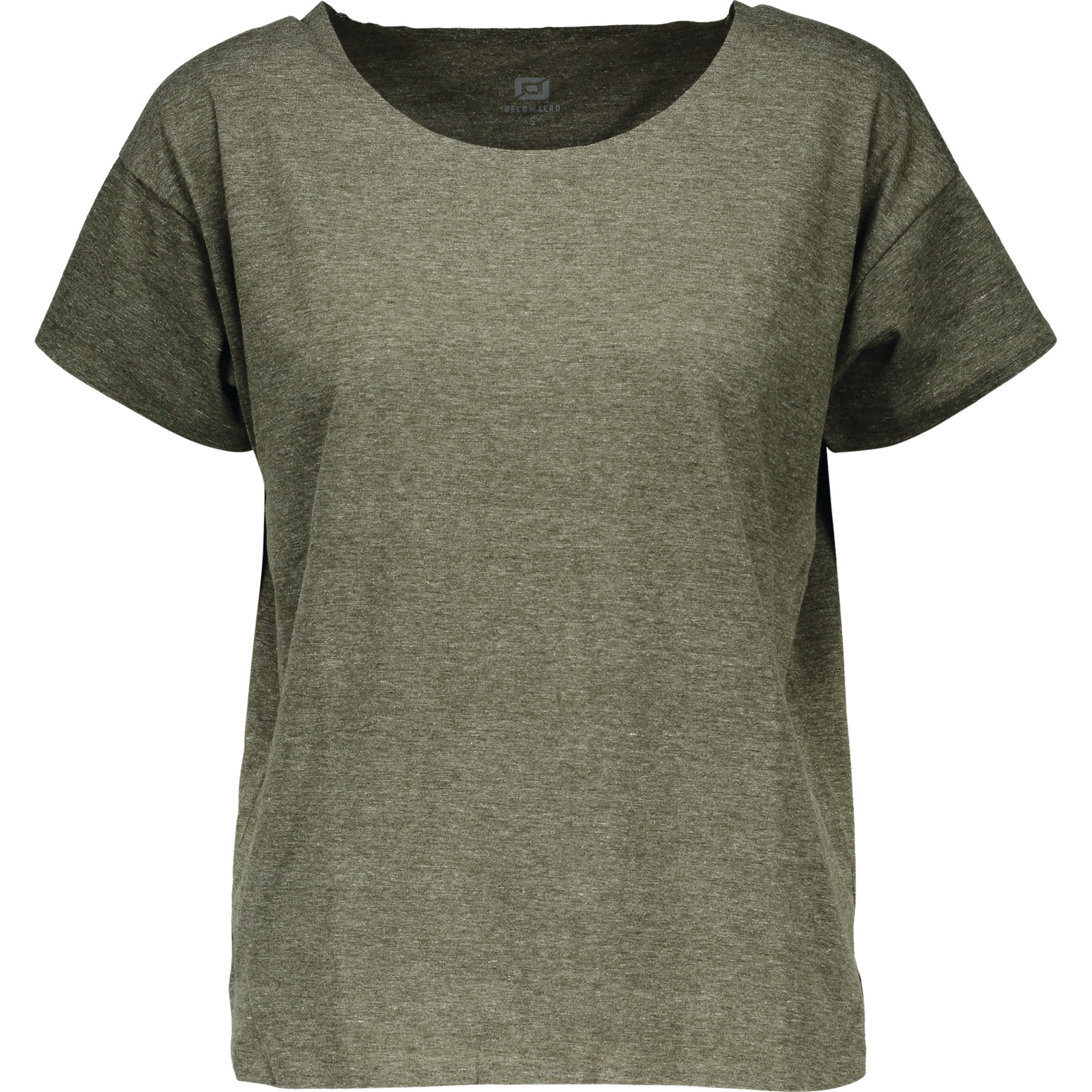 Belowzero Damen-T-Shirt Tape M, olive