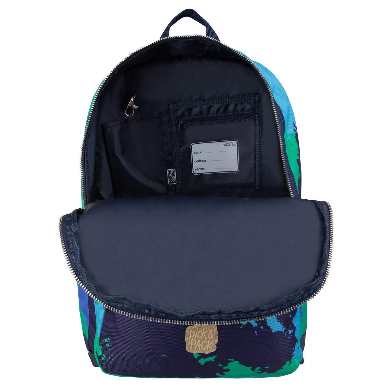 Pick & Pack Faded Camo Backpack L blue