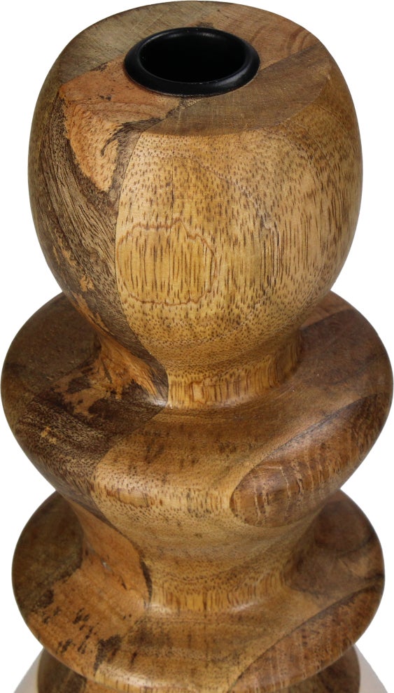 Kandelaar Louvre naturel / beige D 12,5 H 32 cm