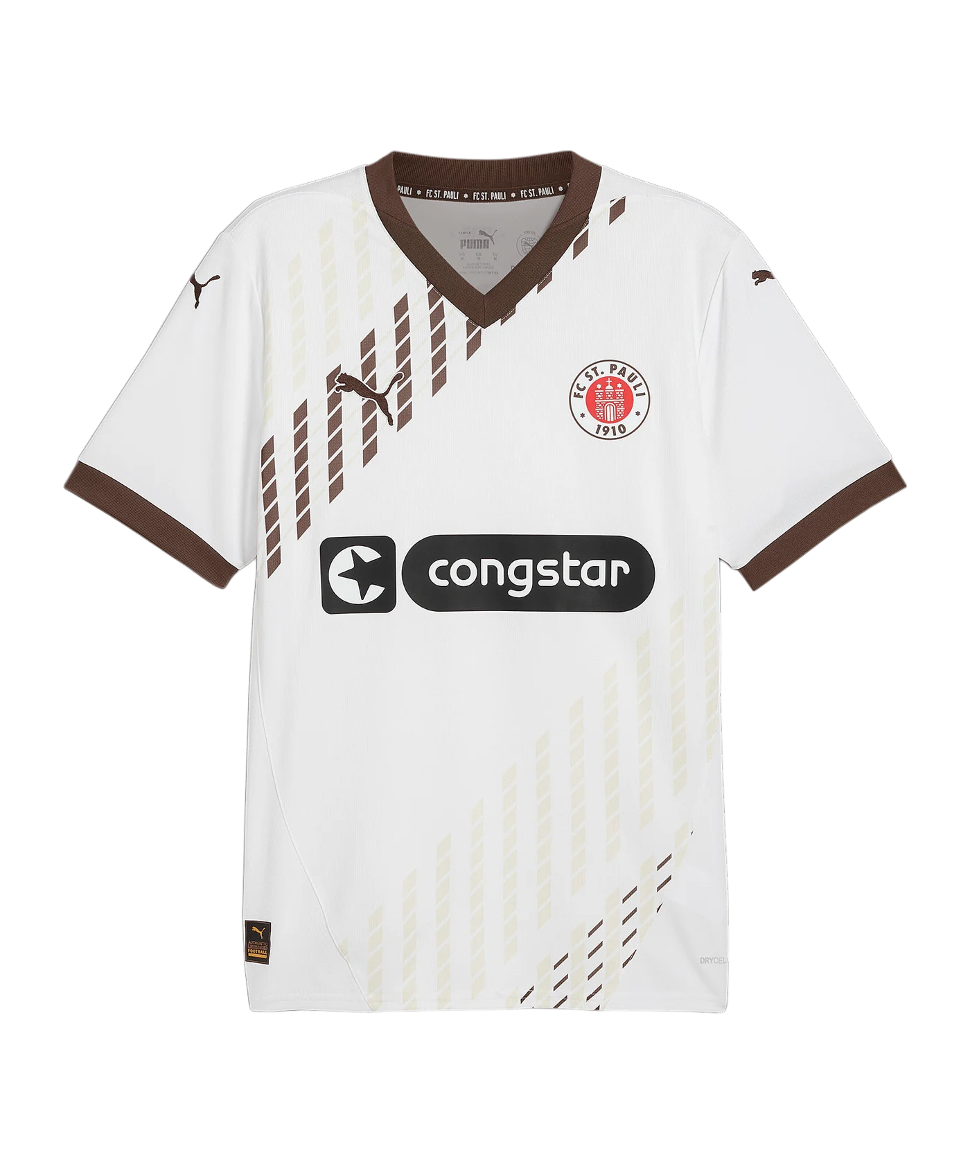 PUMA FC St. Pauli Trikot Away 2024/2025 Weiss F02