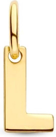 Letter Hanger in massief 14 Karaat Goud