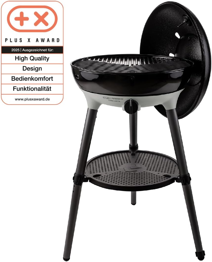 CADAC - Carri Chef 50 BBQ - 50mBar - Tragbare Grills - Automatische Zündung - Inkl. Tragetasche - Campingplatz - BBQ-Must-Haves