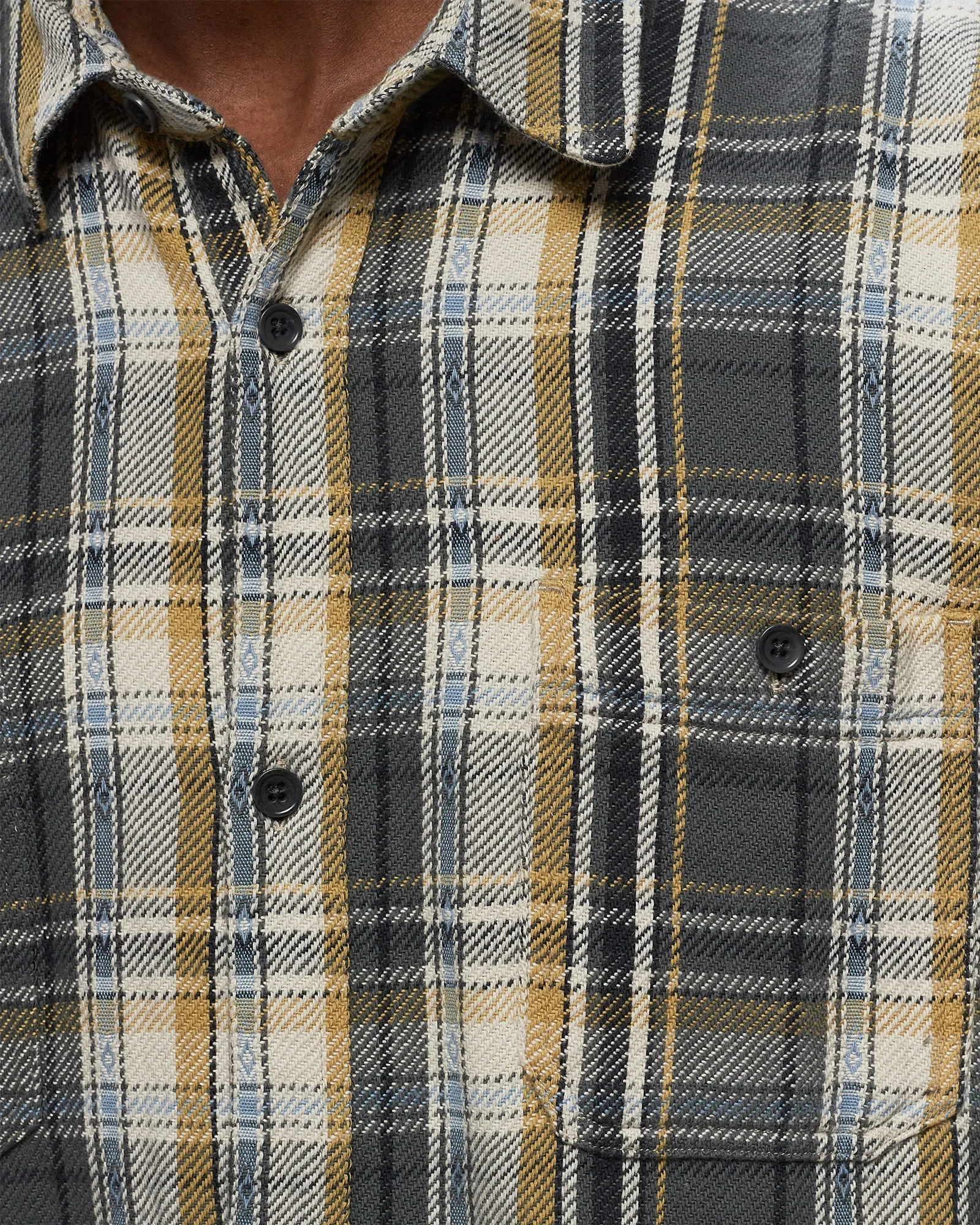 Officine Générale AHMAD JAP CO INDIAN TWILL SHIRT