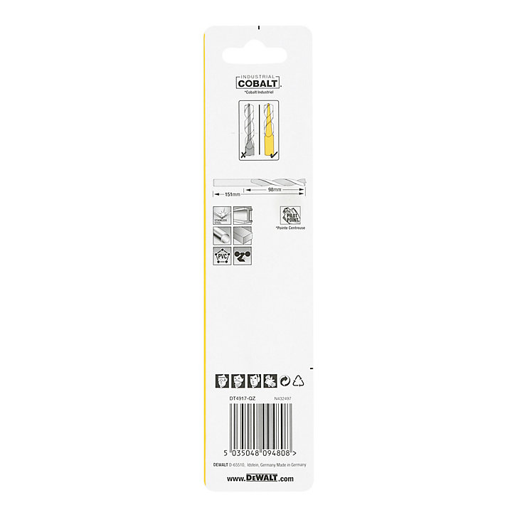 Foret métal ø 13x151 mm DeWalt Extreme