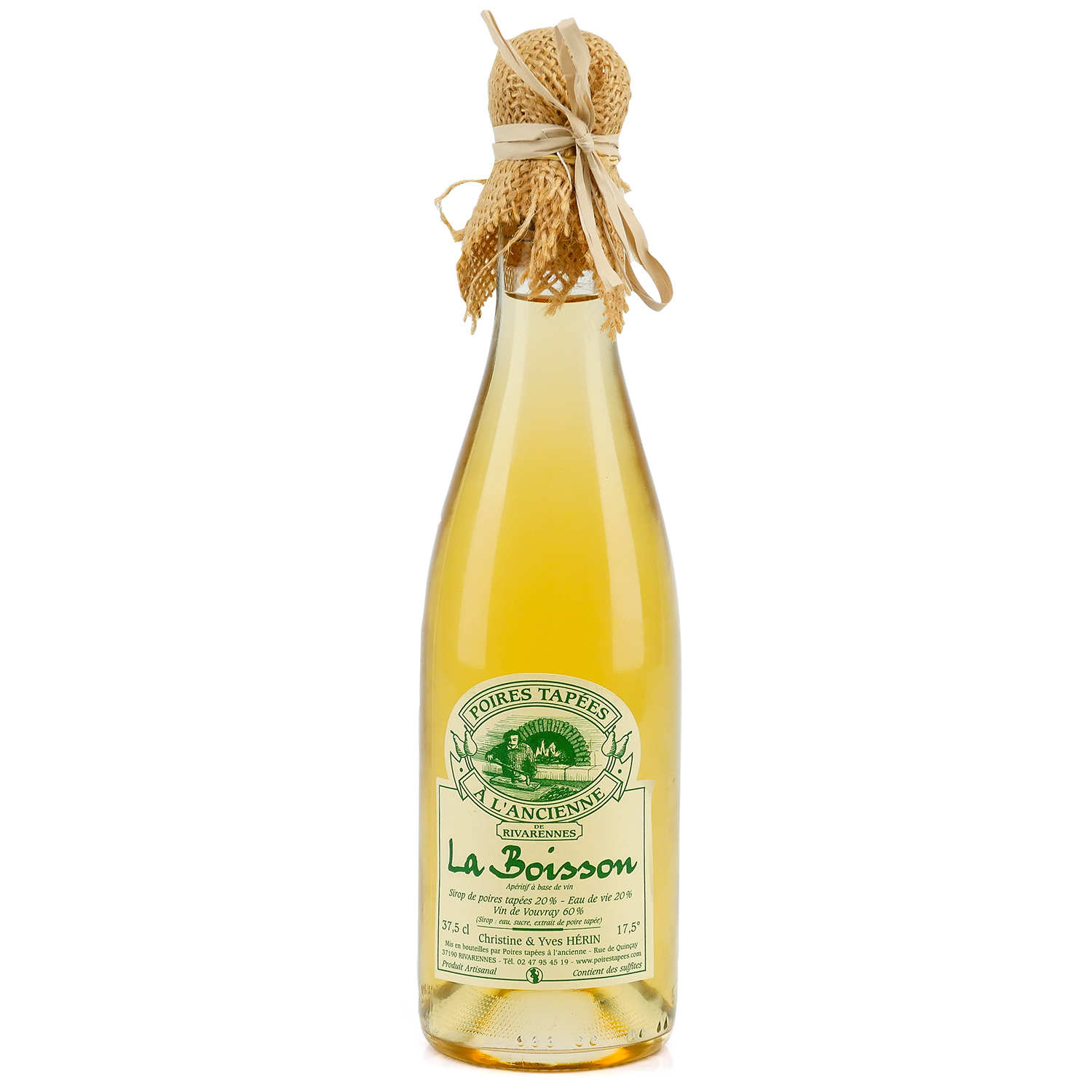 Boisson apéritif à la poire tapée