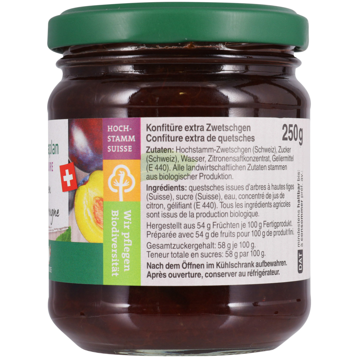 Naturaplan Bio Schweizer Zwetschgen Konfi