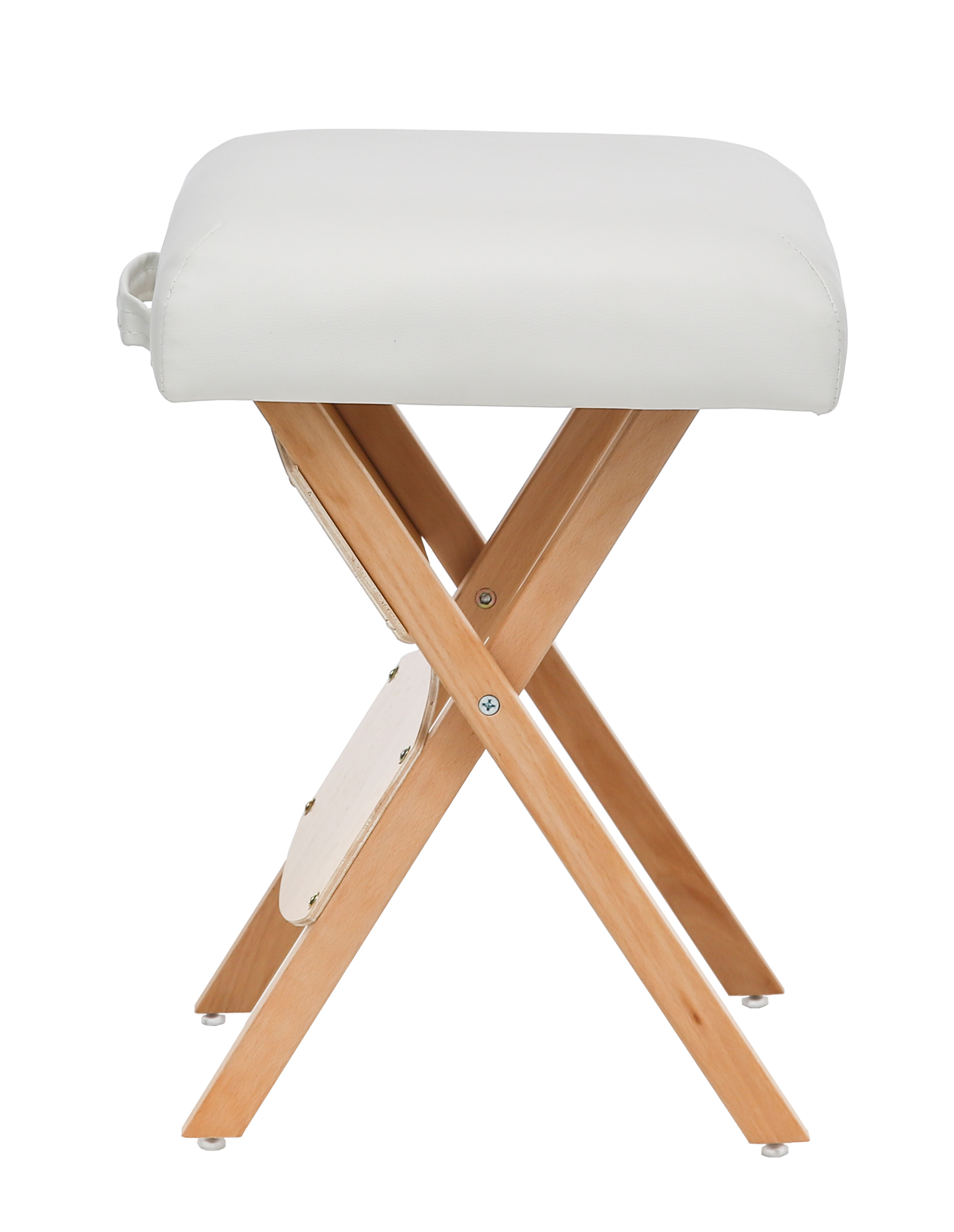 Klappstuhl Holz weiss