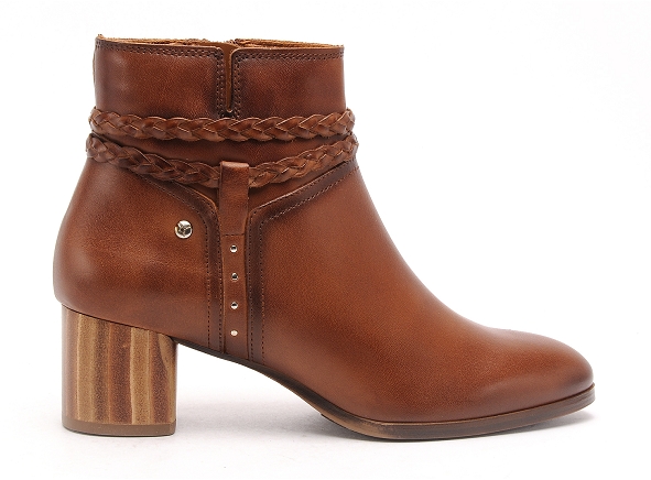 Pikolinos boots bottine talons femme w1z8521 marron
