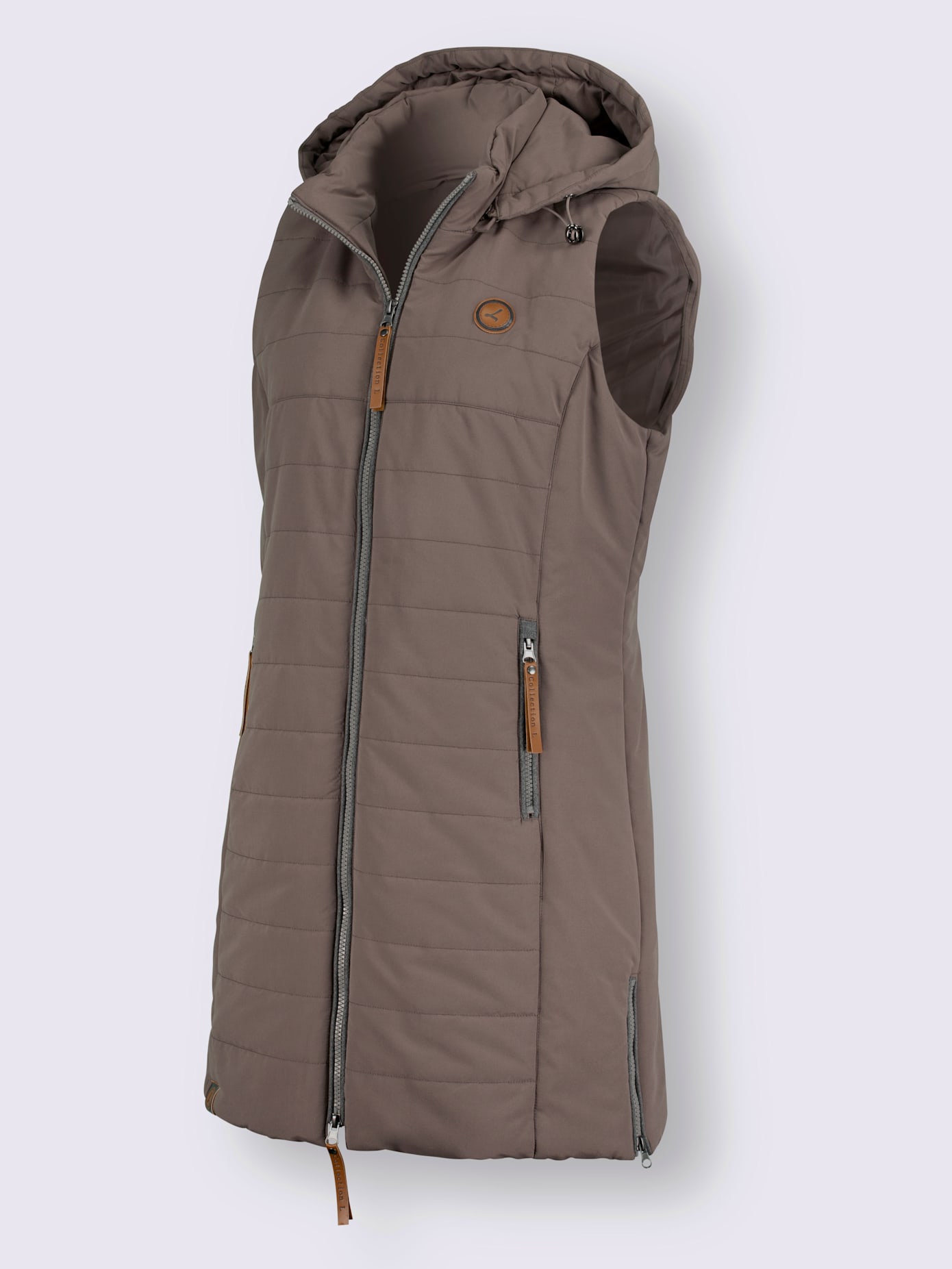 Gilet long qualité matelassée