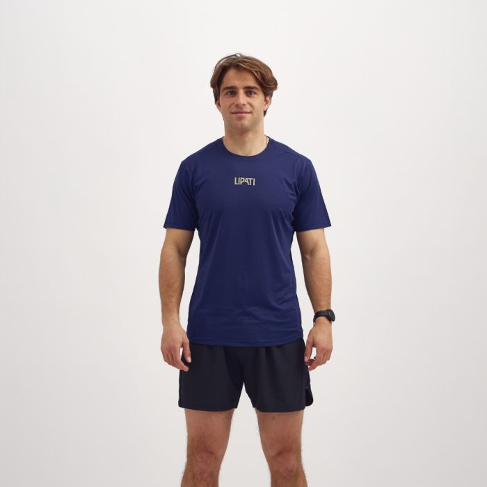 Lipati Herre T-shirts Sunbeam SS Tee Blå