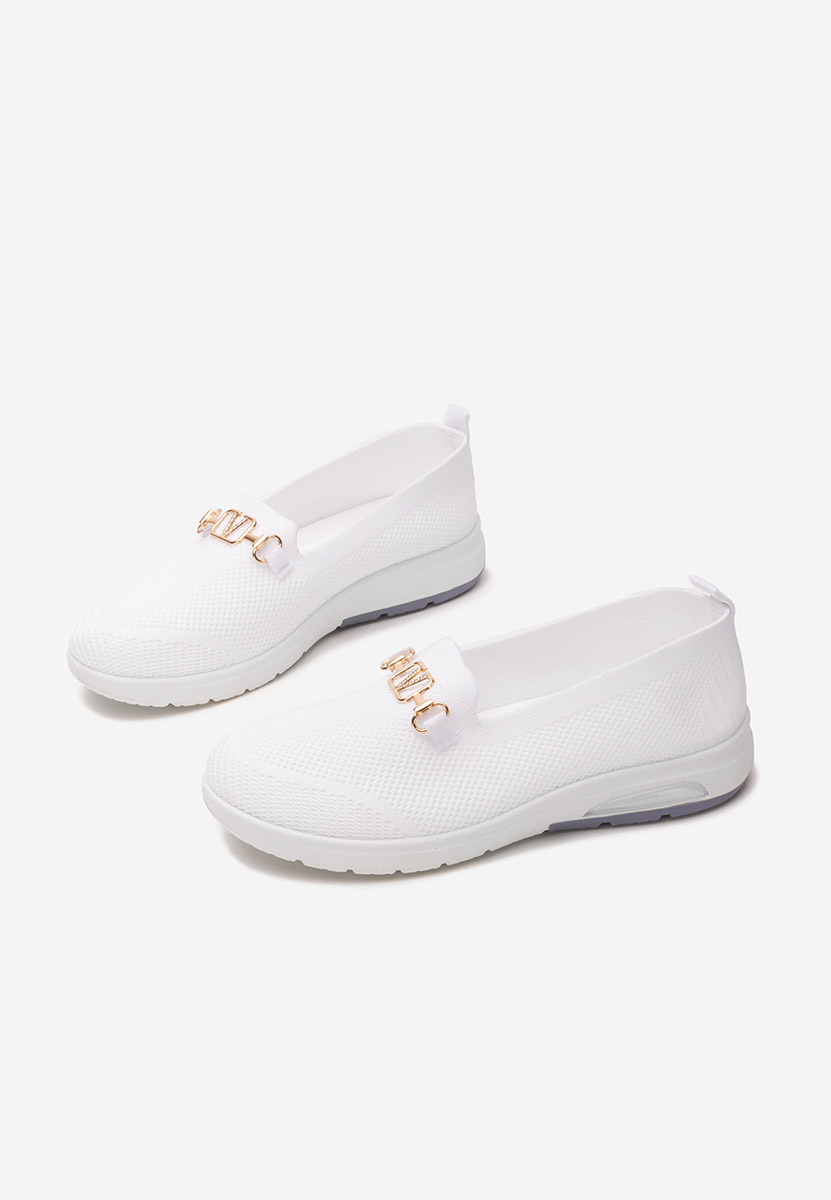 Mocassins femme blancs Ivaira