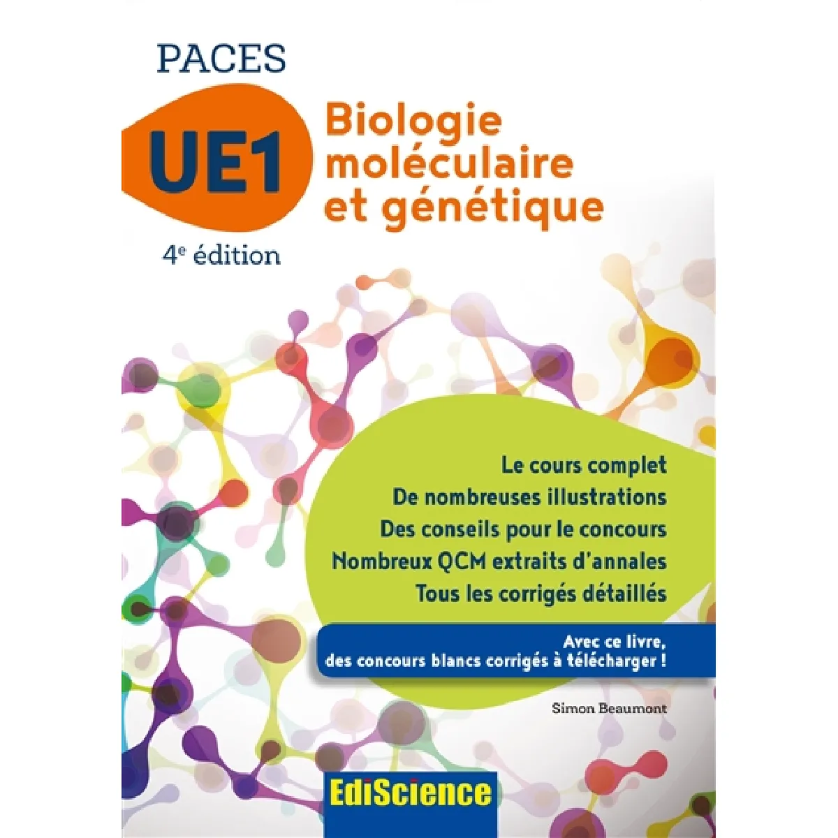 Biologie moléculaire et génétique : UE1 : PACES · Occasion