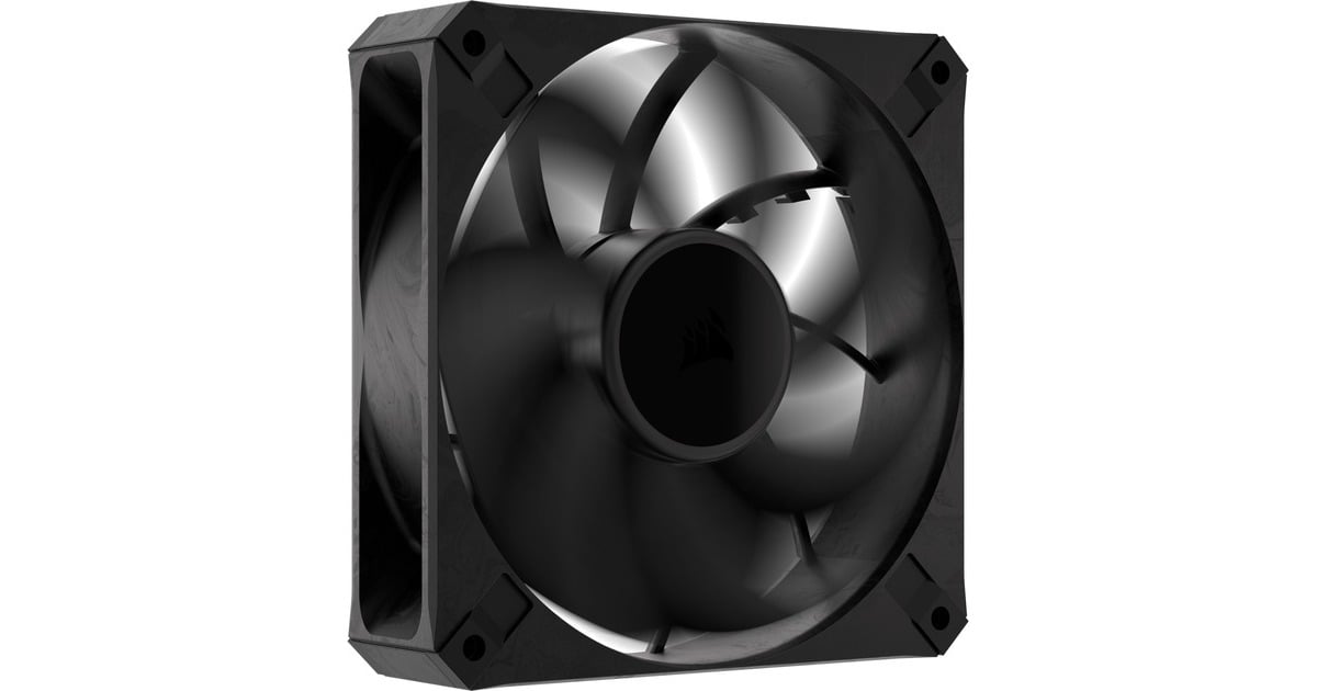 CorsairRS120 MAX Thick case fan  (Zwart, 120 x 120 x 30 mm, PWM)