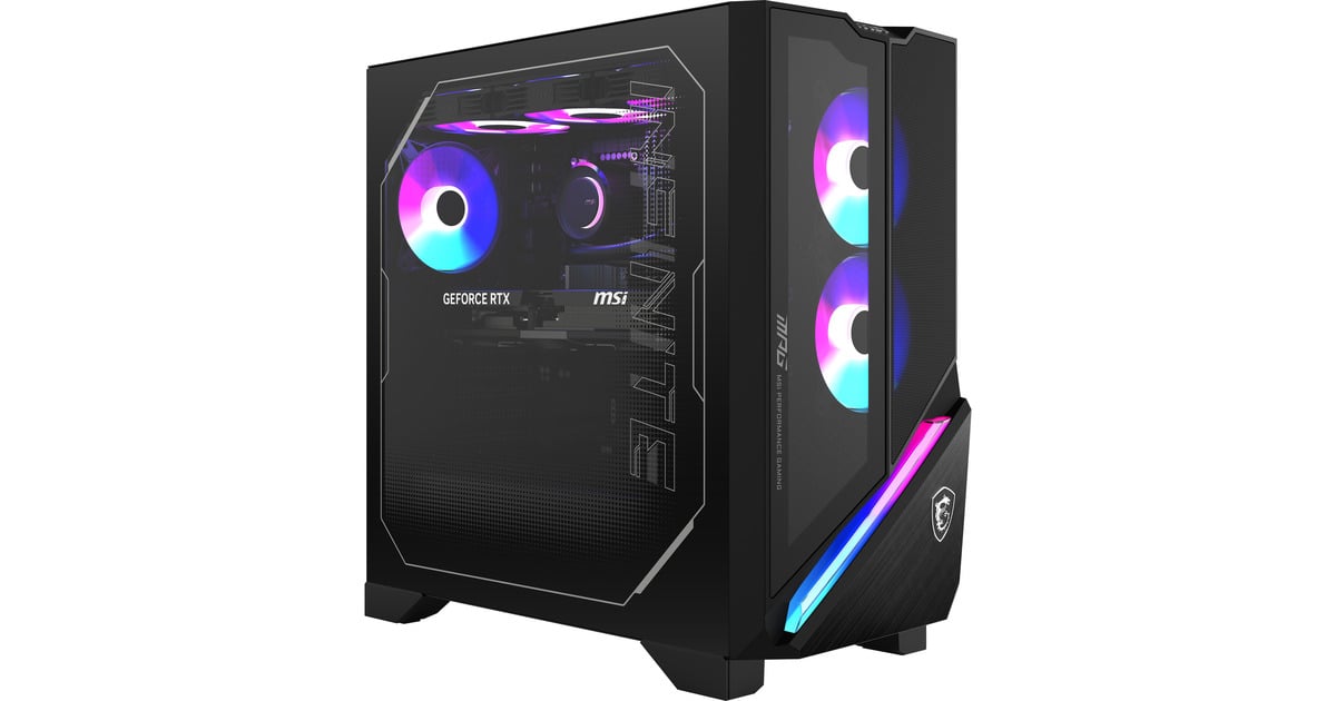 MSIMPG Infinite X3 AI 2NVV7-643EU gaming pc  (Zwart | Core Ultra 7 265K | RTX 5080 | 32 GB | 1 TB SSD)