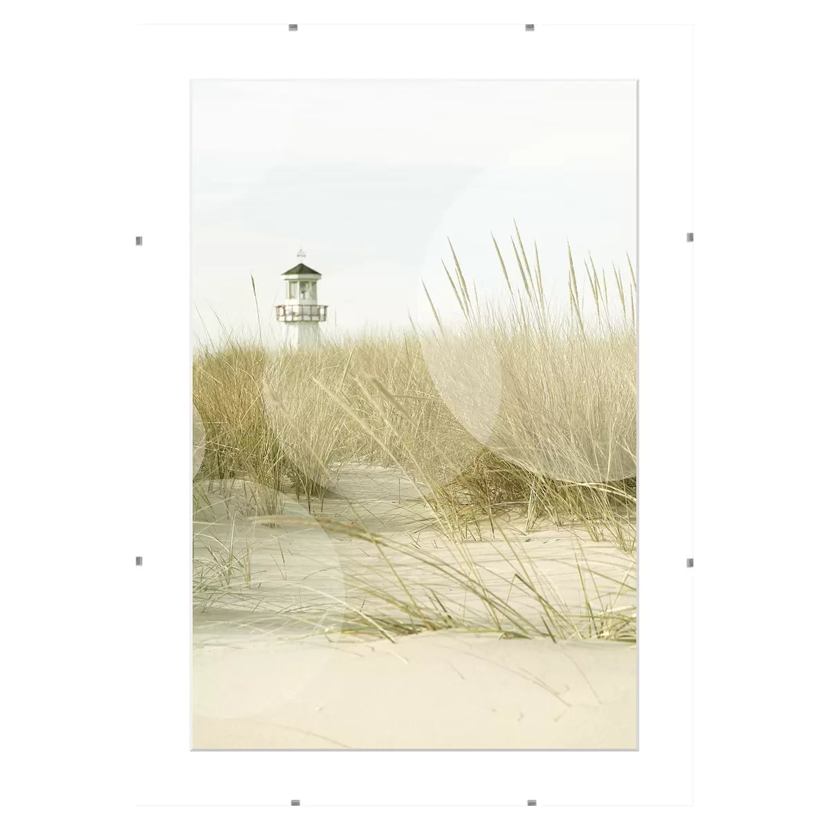 Rahmenloser Bilderhalter MapCan Transparent