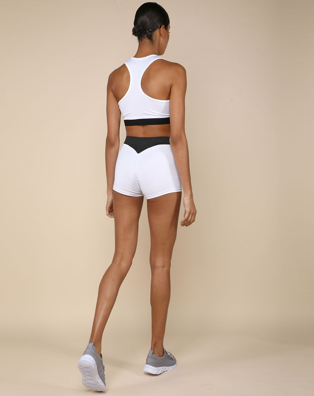Onamaste Brassière de sport Maintien normal blanche