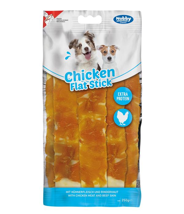 Nobby Classic Hundesnack Chicken Flat Stick,