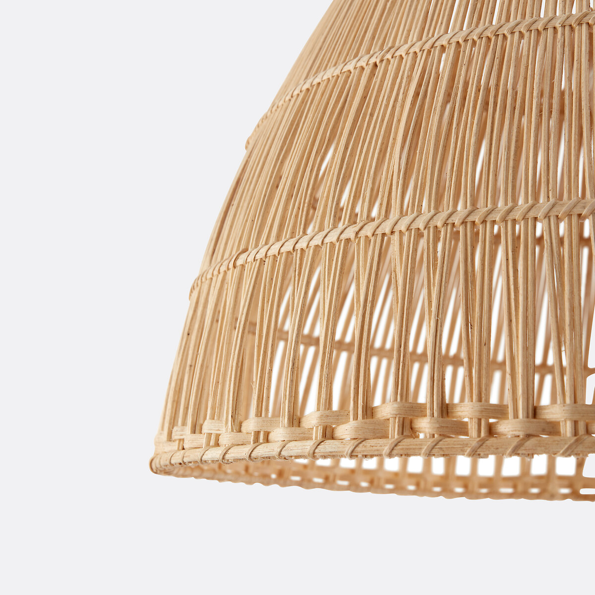 LA REDOUTE INTERIEURS<br>Luminária pendente de rattan Ø60 cm, Kyodo