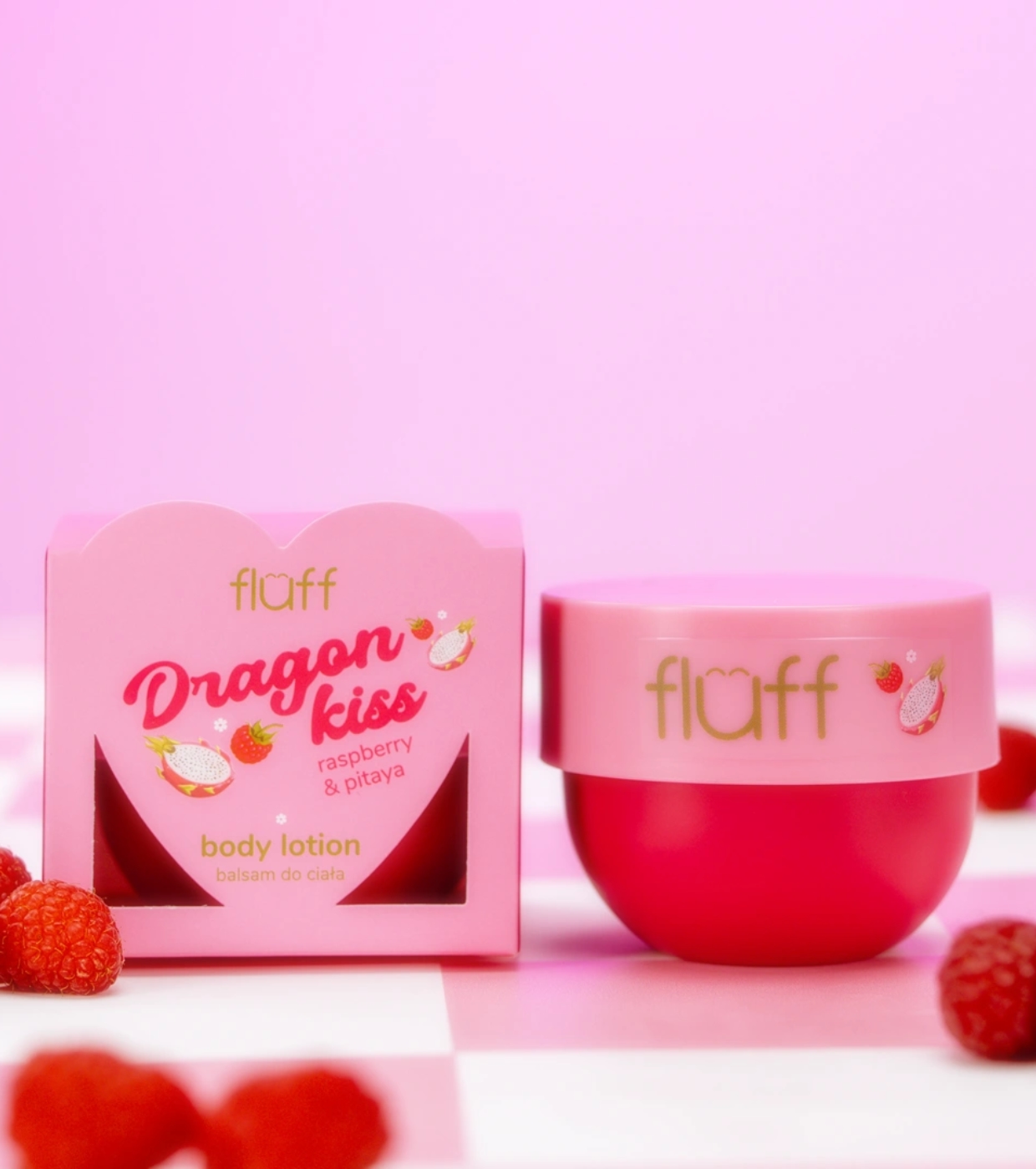 Fluff - Dragon Kiss Loção Corporal - Mirtilo e Pitaya
