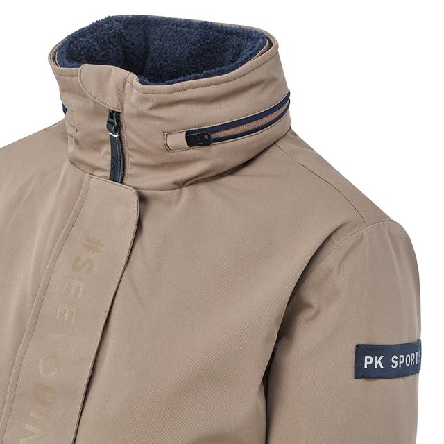 Winterjas PK Zoom Lichtbruin