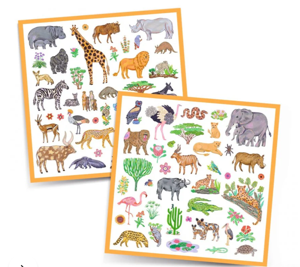 Djeco dj09284 Stickers Kenia