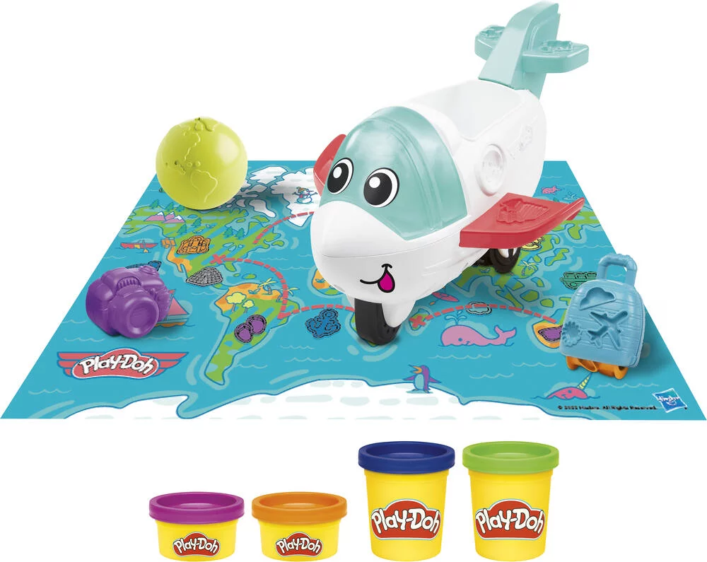 PLAY DOH -  MON AVION DES DECOUVERTES