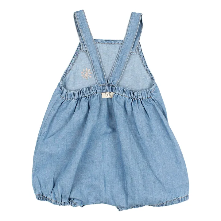 Búho Salopette Denim Lin | Bleu jean