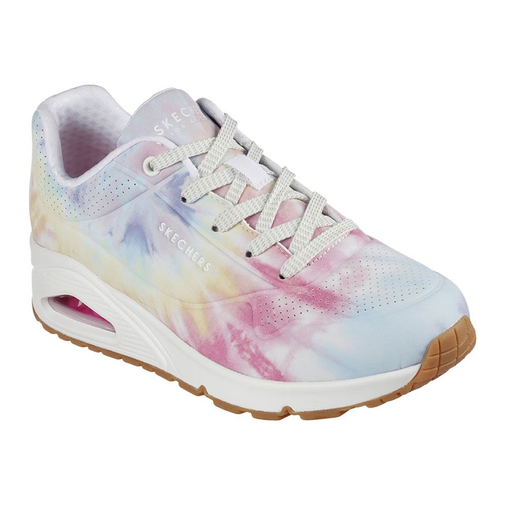 Skechers UNO HYPED HIPPIE - Sneakers Femme blanc/multi
