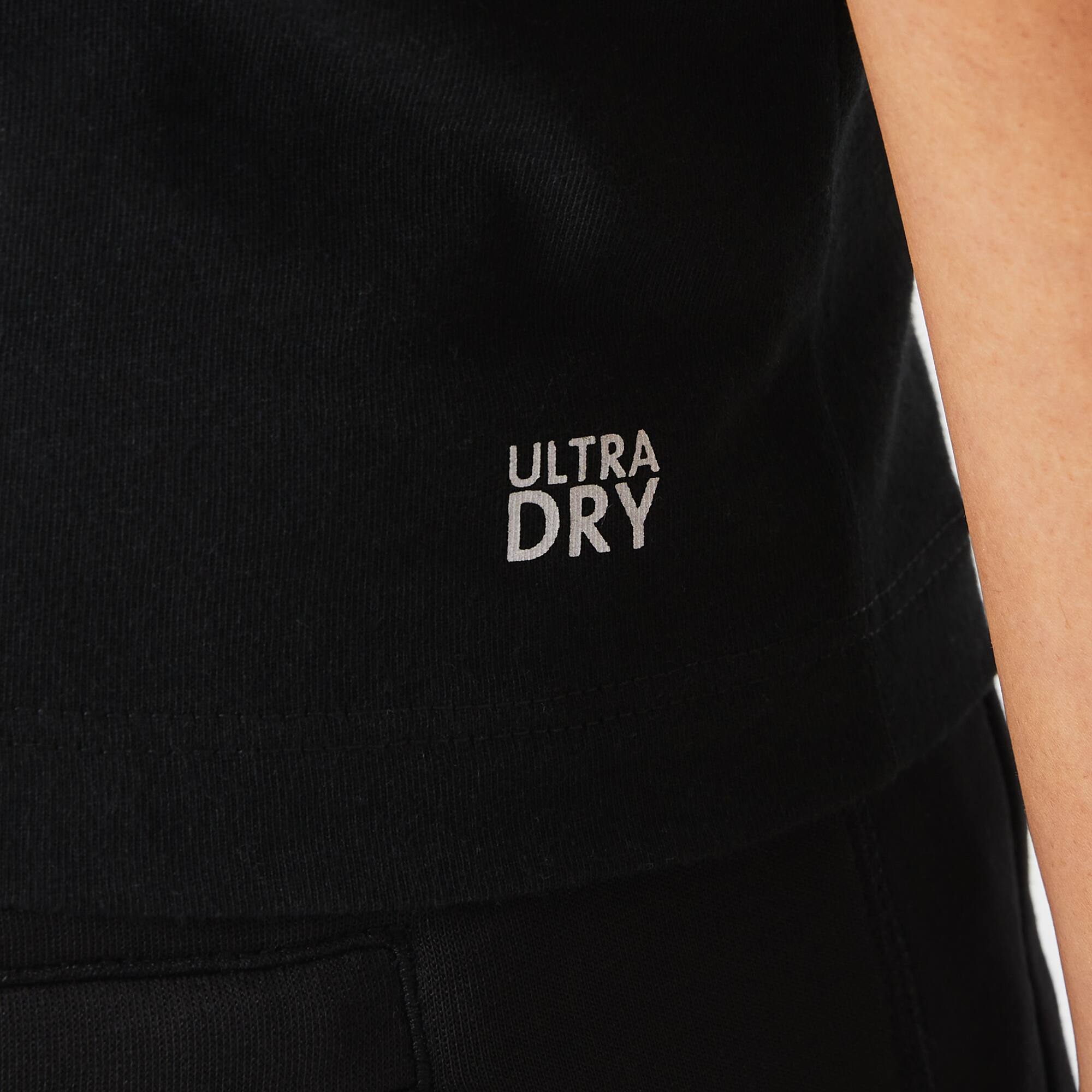T-shirt jersey technique de coton biologique ultra-dry T-Shirts - Noir - Lacoste - Femme
