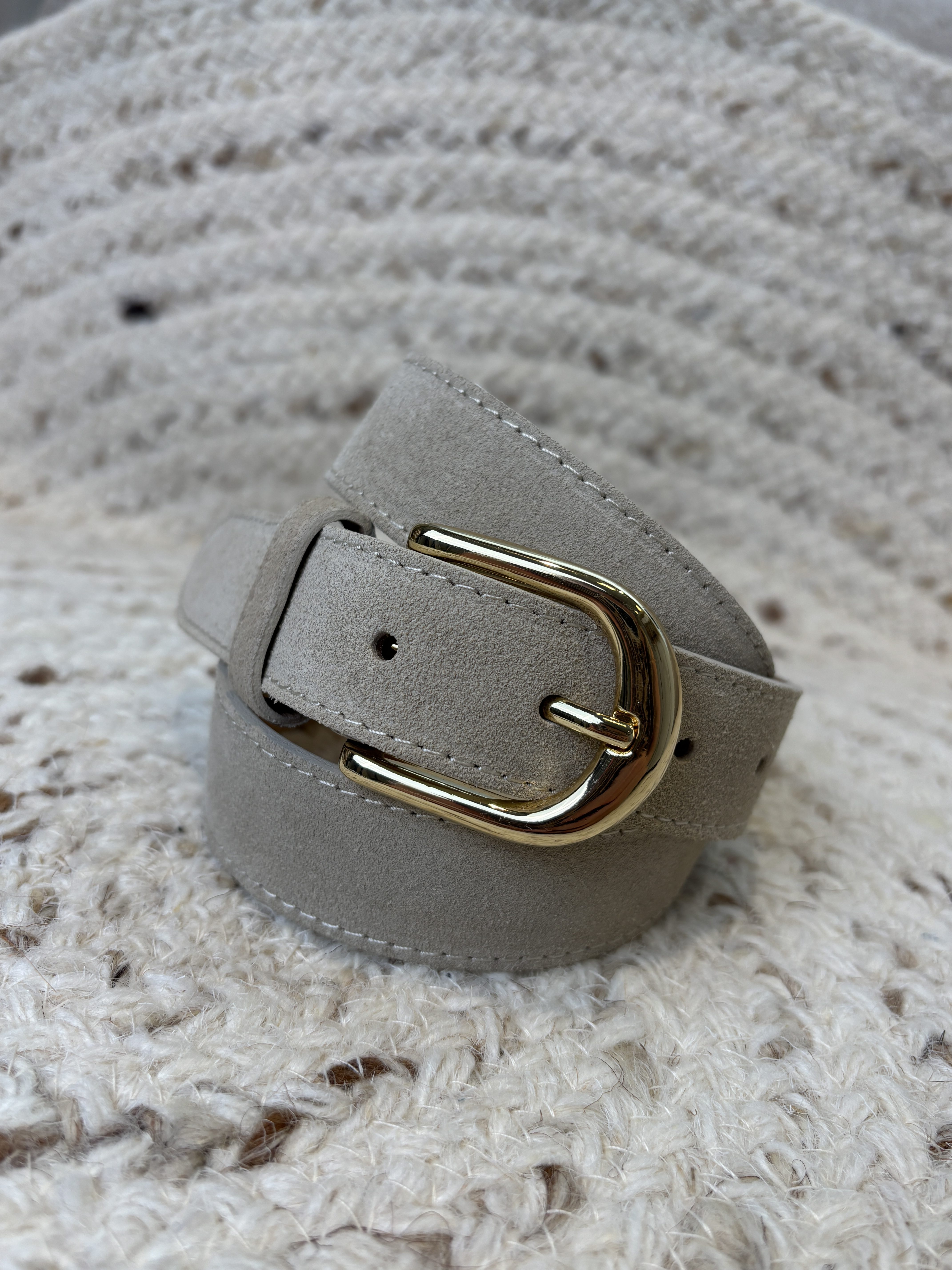 Bowie Riem - Suéde - Ecru