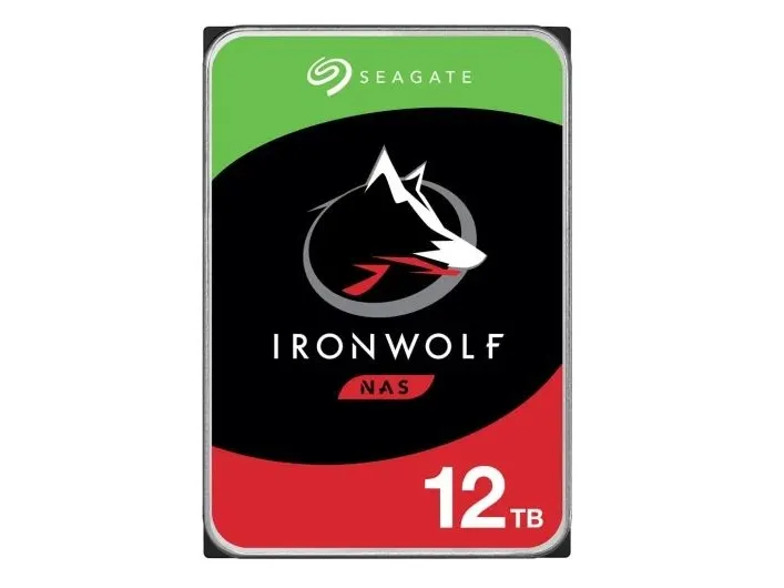 Seagate IronWolf ST12000VN0008 - Harddisk - 12 TB - intern - 3,5