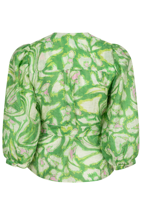 EsQualo groene dames blouse