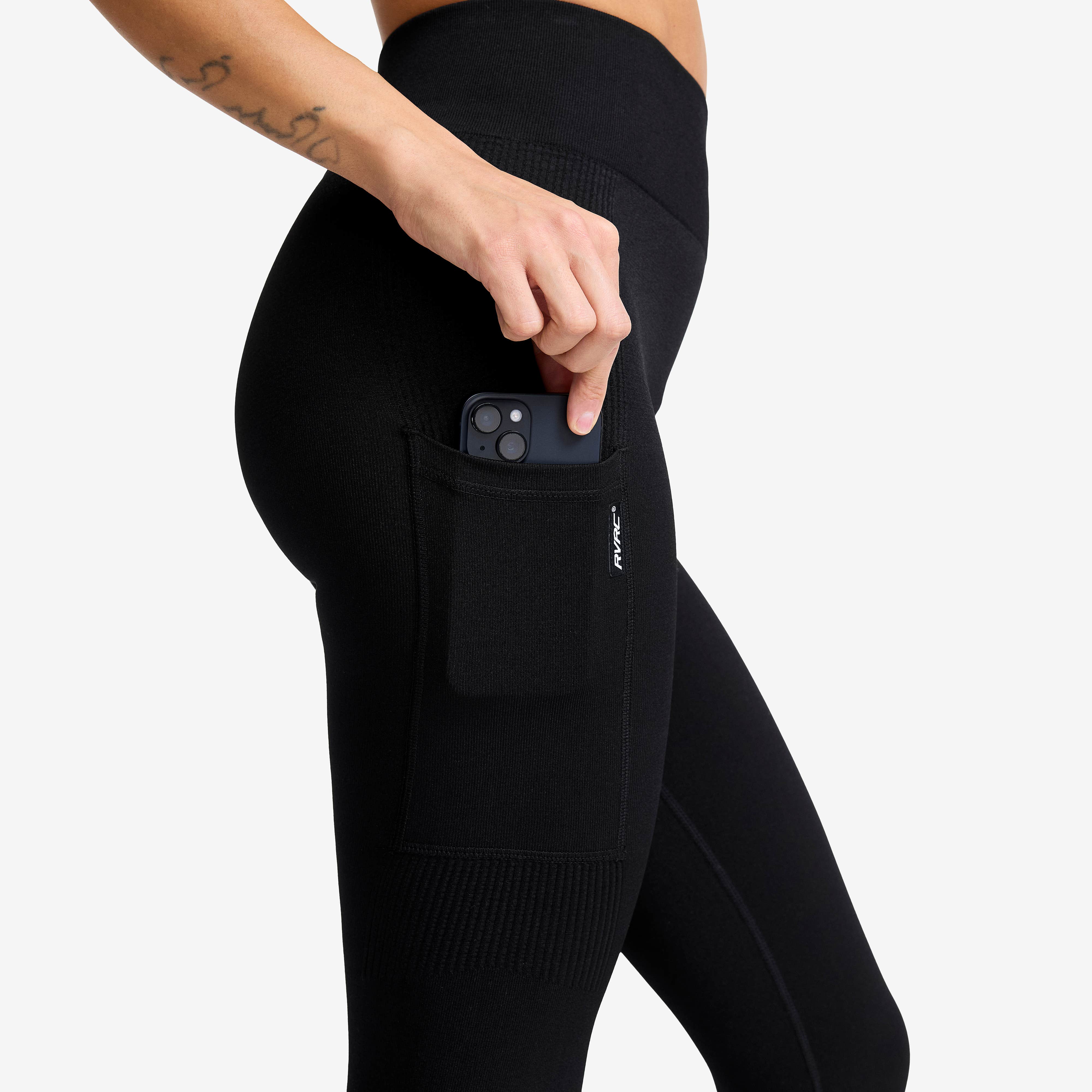 Descent Seamless Tights Dame Black Edition