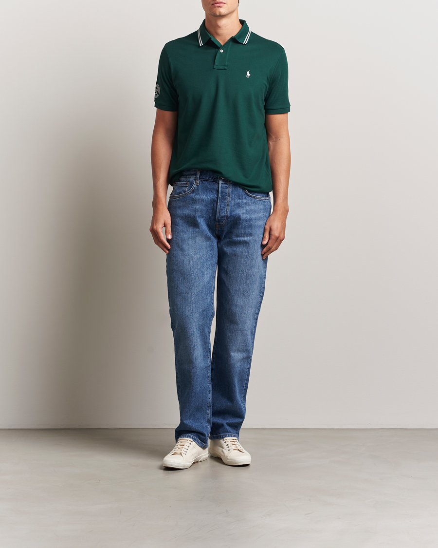 Polo Ralph Lauren Wimbledon Performance Polo Moss Agate