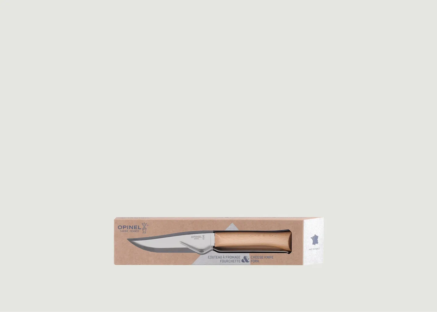 Couteau et fourchette à fromage Opinel
