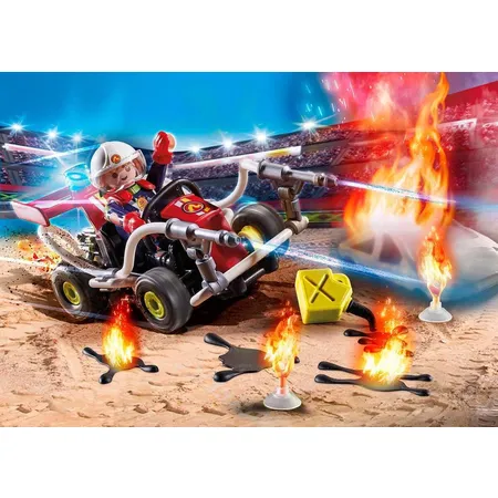 PLAYMOBIL® 70554 Stuntshow Feuerwehrkart