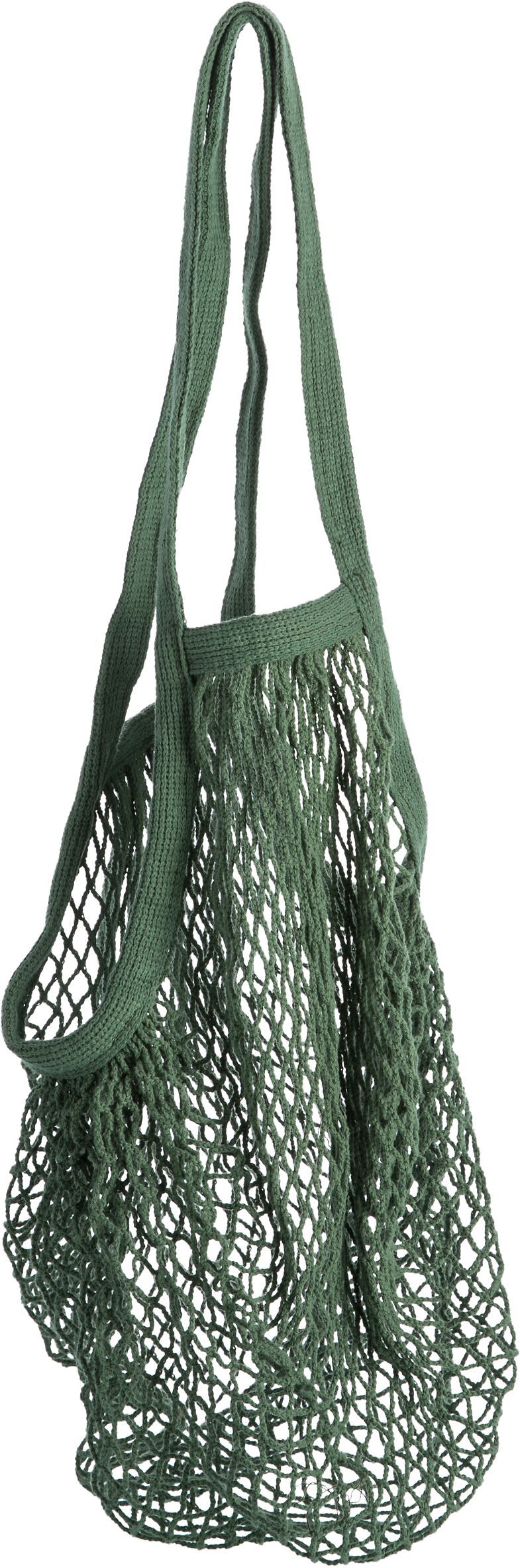 NET NETZTASCHE GOTS GRUEN 37X65CM - Grün / B: 37.0 cm x T: 37.0 cm x H: 65.0 cm