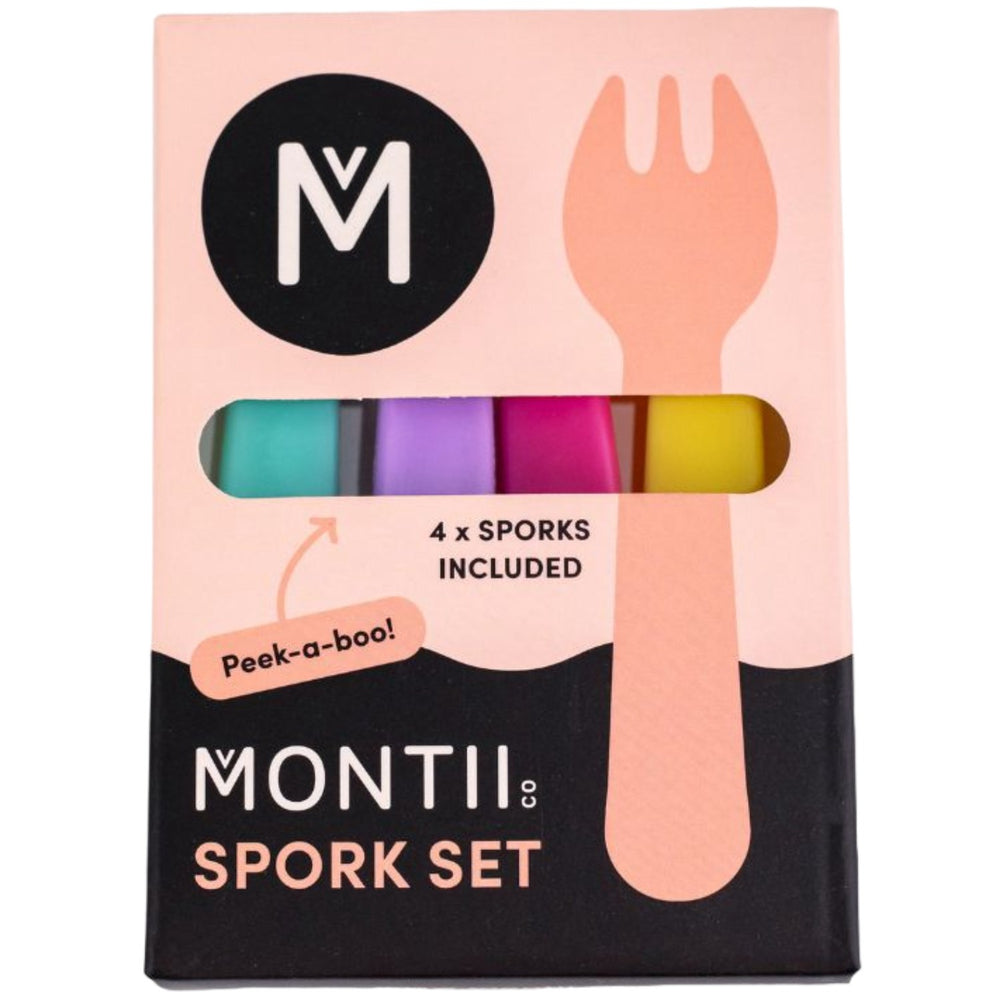 Køb MontiiCo Summer Sunset Spork Sæt