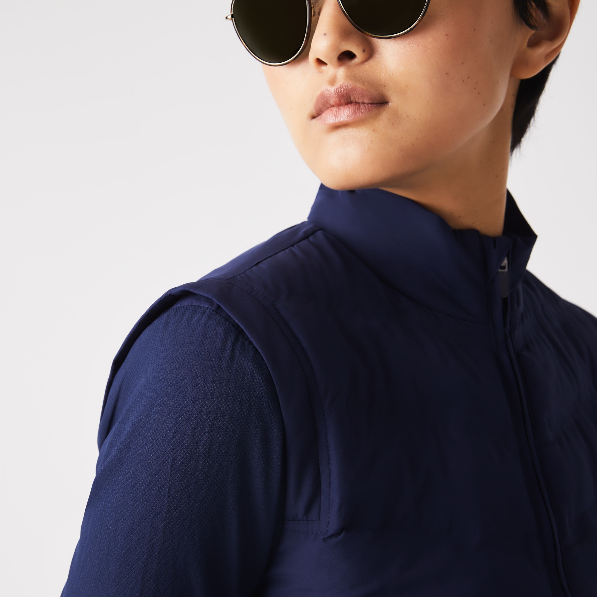 Veste femme Golf Lacoste SPORT matelassée et déperlante Manteaux & Vestes - Bleu - Lacoste - Femme
