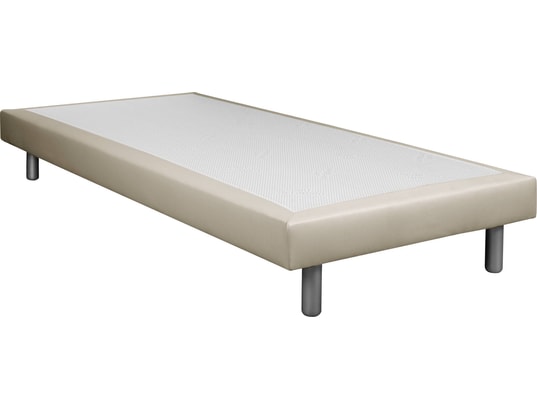 CONCEPT1 - Sommier  90 x 190 Chatel Light 90x190cm Cannes blanc cassé