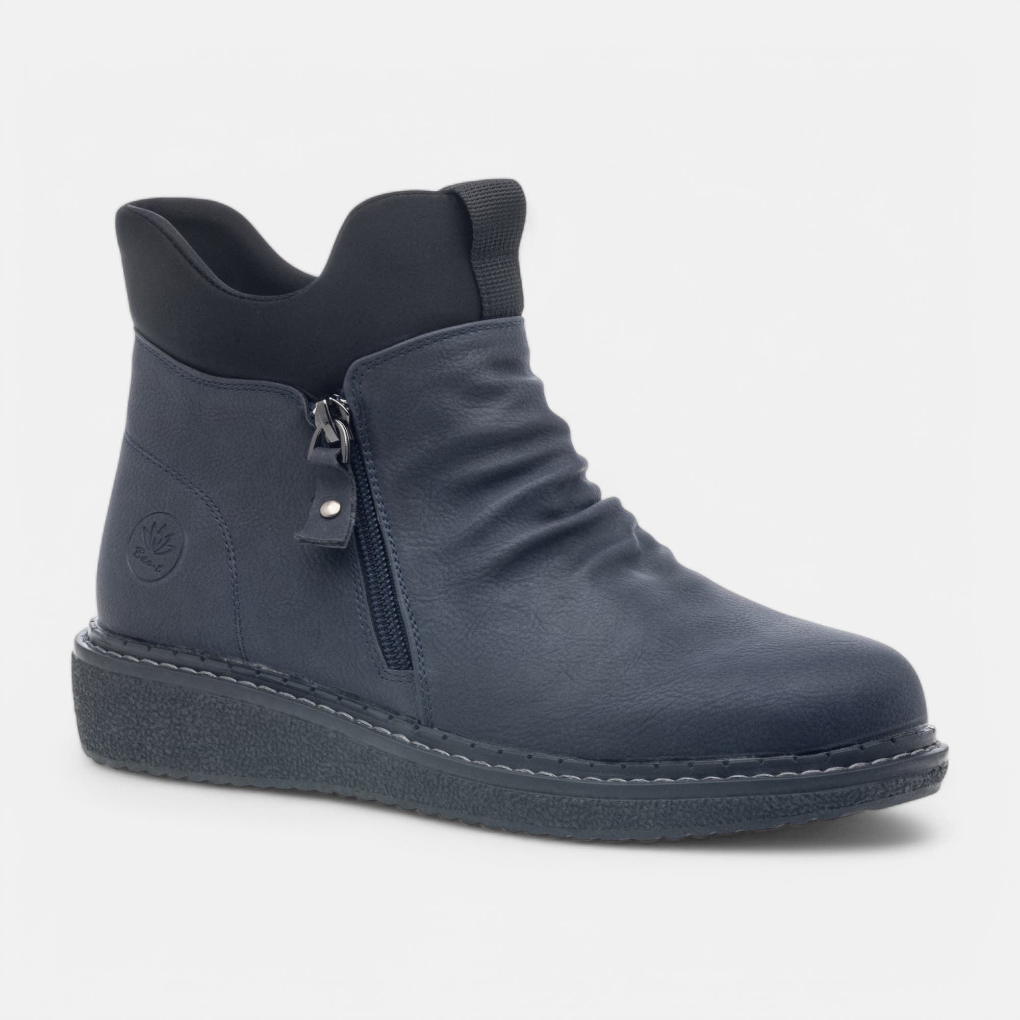 Boots Femme bleu marine