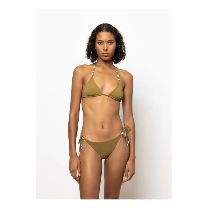 Caro luna Maillot 2 Pièces Perla | Vert kaki