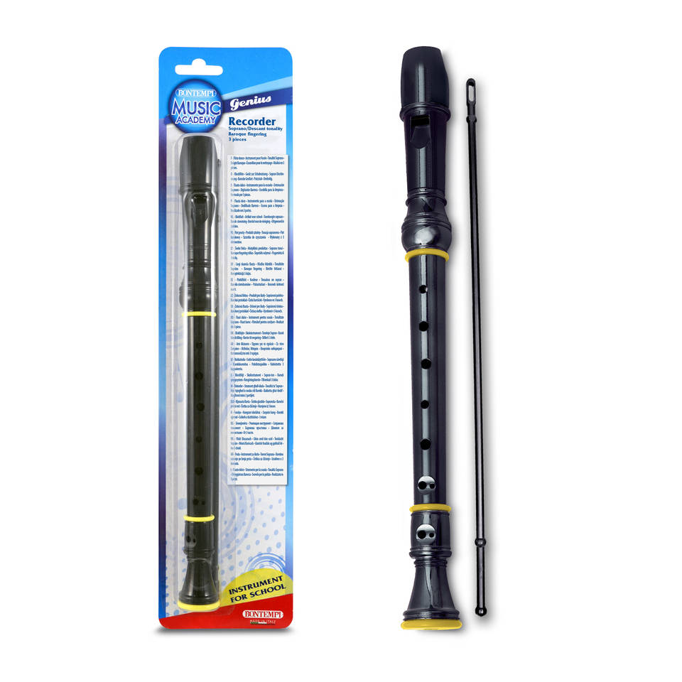 Bontempi blokfluit Barok in blister