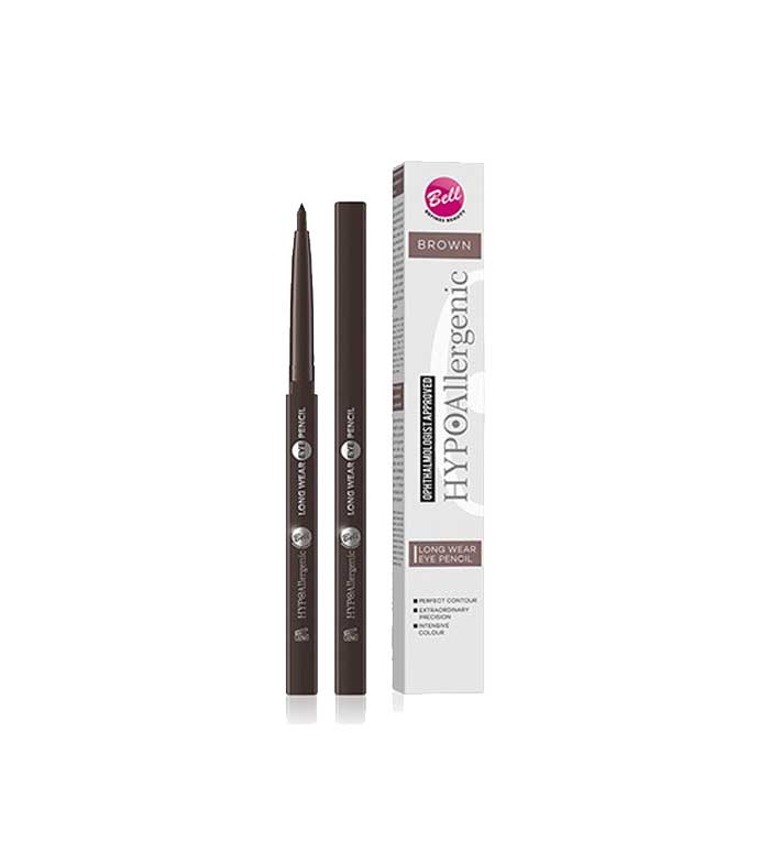 Bell - HYPO Lápis de olho hipoalergênico - Long Wear - 02: Brown